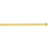 10K Gold 5Mm Semi-Solid Miami Cuban Chain